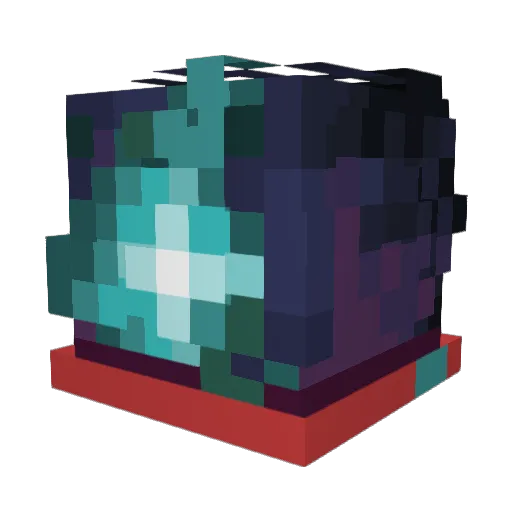 TheWyldThunder Minecraft avatar head, 3D render