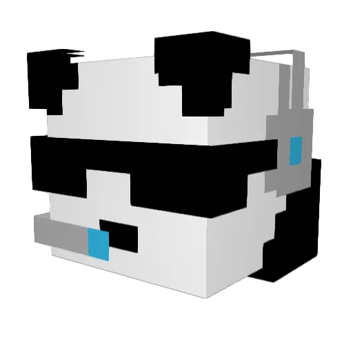 TheXOXgam3rZ69 Minecraft avatar head, 3D render