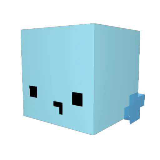 TheXbb_ Minecraft avatar head, 3D render