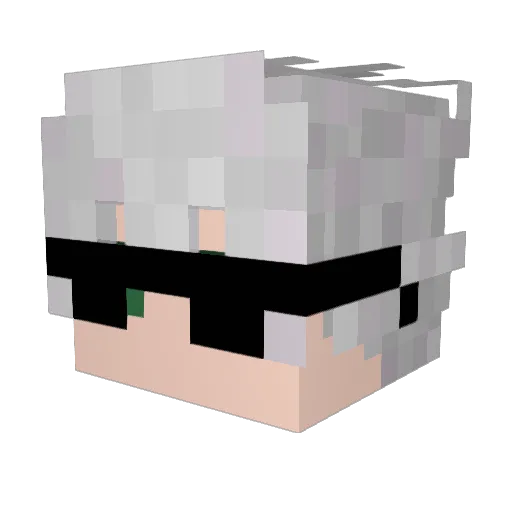 TheXteros Minecraft avatar head, 3D render
