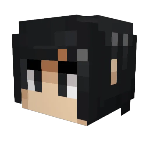 TheYellowBoi Minecraft avatar head, 3D render