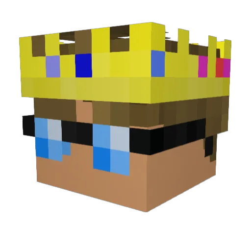 TheYengman Minecraft avatar head, 3D render