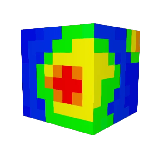 TheYerbC Minecraft avatar head, 3D render