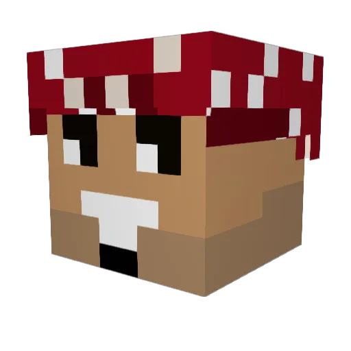 TheYisus94 Minecraft avatar head, 3D render
