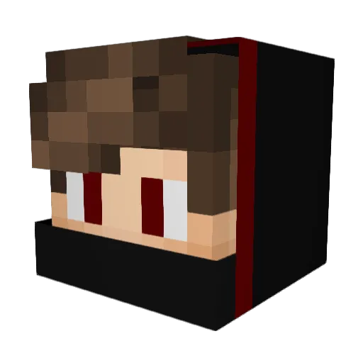TheYusuf_TAK Minecraft avatar head, 3D render