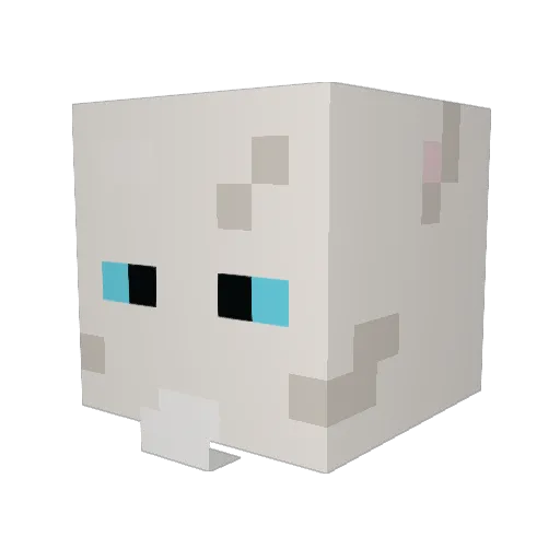 TheZantai Minecraft avatar head, 3D render