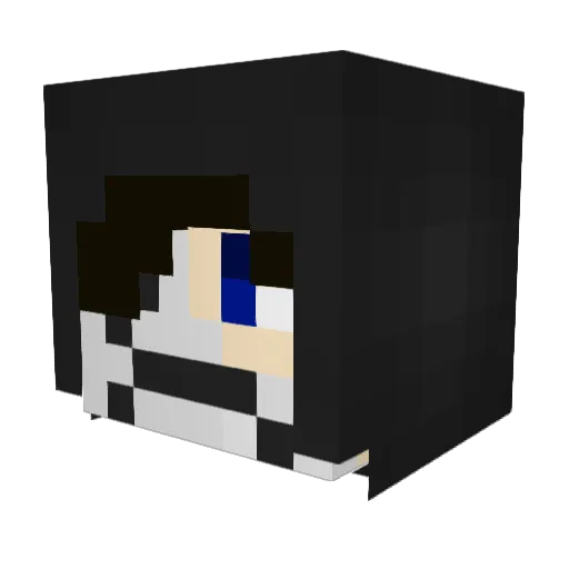TheZenDragon Minecraft avatar head, 3D render