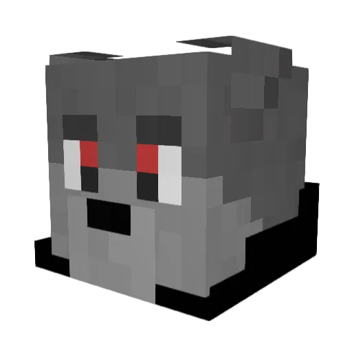 TheZenax Minecraft avatar head, 3D render