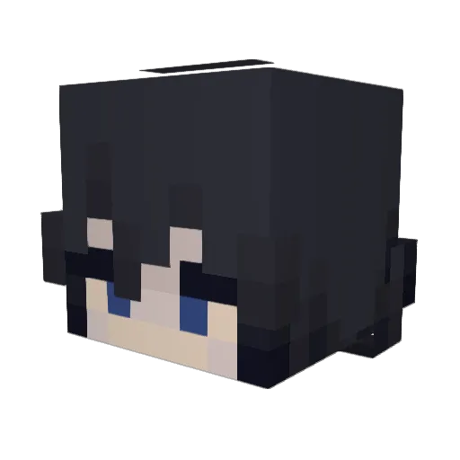 TheZenkill Minecraft avatar head, 3D render