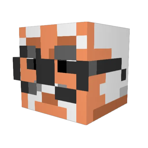 The_A_Team78 Minecraft avatar head, 3D render