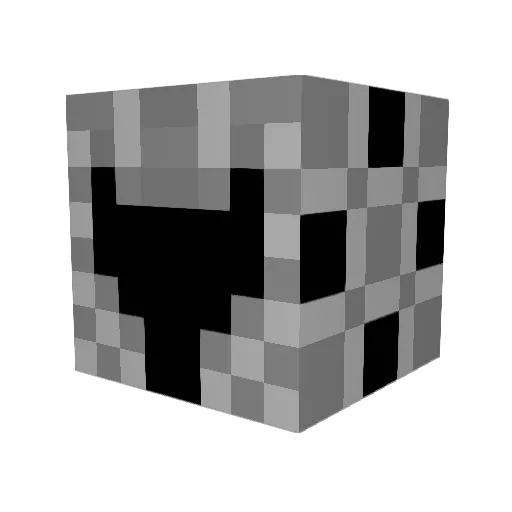The_Aedra Minecraft avatar head, 3D render