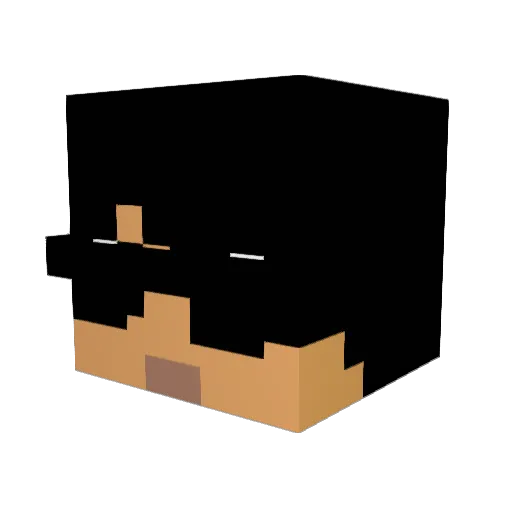 The_AnToNy Minecraft avatar head, 3D render