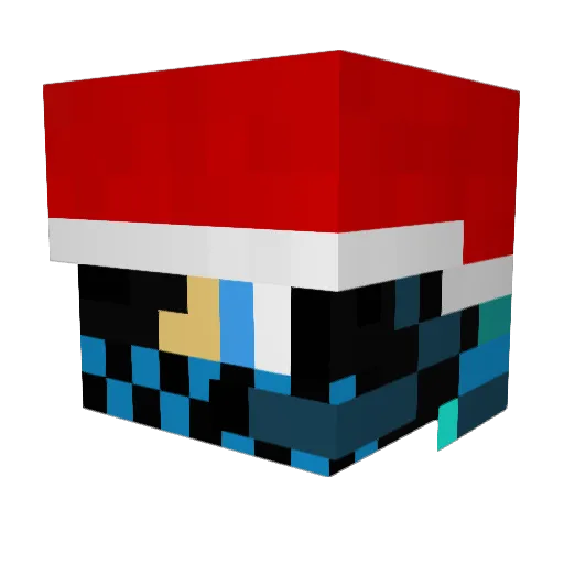 The_Andres123 Minecraft avatar head, 3D render