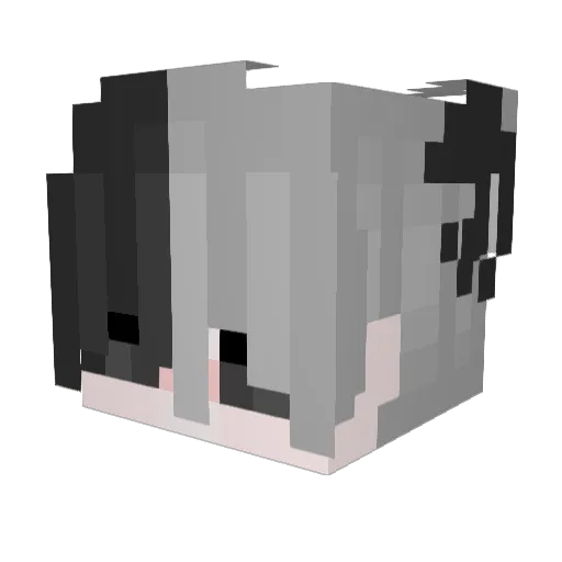 The_Andres_UwU Minecraft avatar head, 3D render
