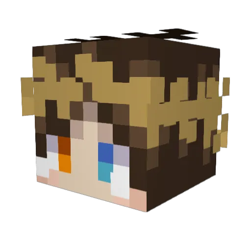 The_Apoli Minecraft avatar head, 3D render
