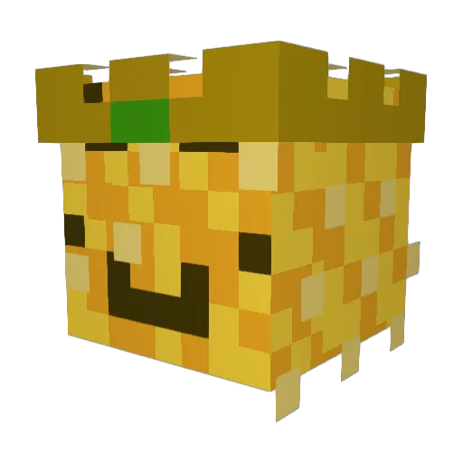The_Aras Minecraft avatar head, 3D render