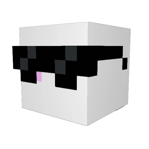 The_Asianz Minecraft avatar head, 3D render