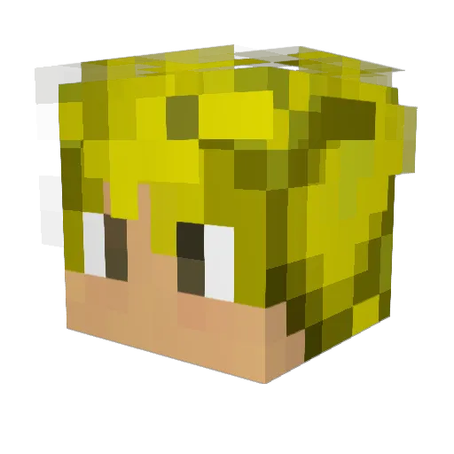 The_Aurion Minecraft avatar head, 3D render