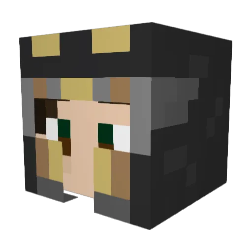 The_Awkward_Pulp Minecraft avatar head, 3D render
