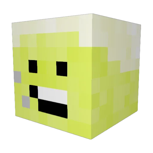 The_B3 Minecraft avatar head, 3D render