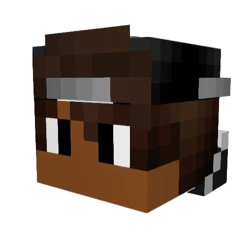The_Bacon_Keeper Minecraft avatar head, 3D render