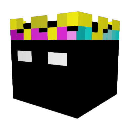The_Banana2 Minecraft avatar head, 3D render