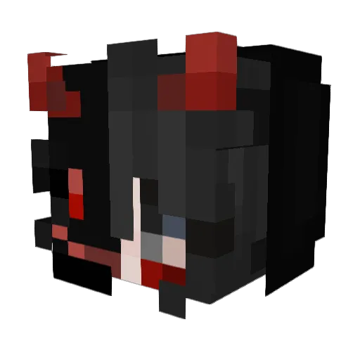 The_Baum_ Minecraft avatar head, 3D render