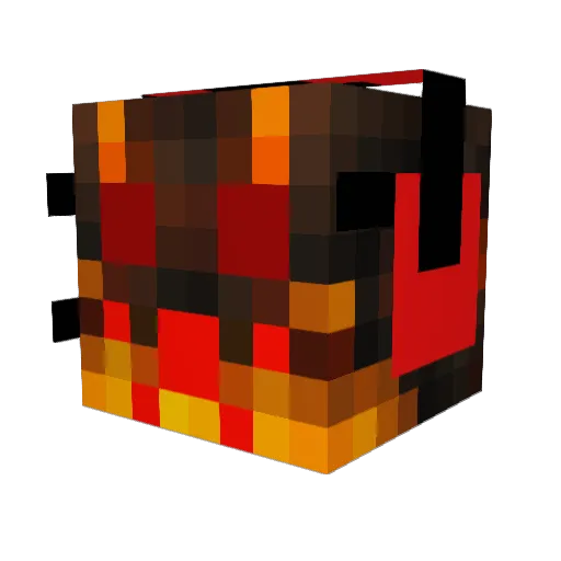 The_Beast_Master Minecraft avatar head, 3D render