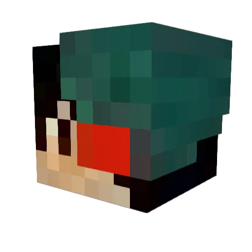 The_Berserker_ Minecraft avatar head, 3D render