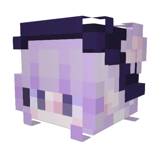 The_Bi_Iguana Minecraft avatar head, 3D render