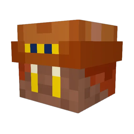 The_Big_3Dster Minecraft avatar head, 3D render