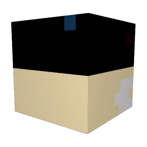 The_Big_Nut99 Minecraft avatar head, 3D render