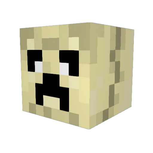 The_Biggest_Ash Minecraft avatar head, 3D render