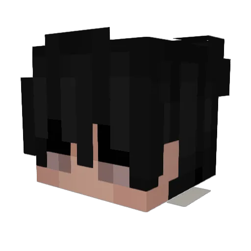 The_Blad3 Minecraft avatar head, 3D render