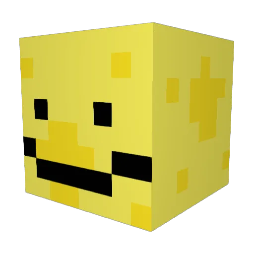 The_Blattypus Minecraft avatar head, 3D render
