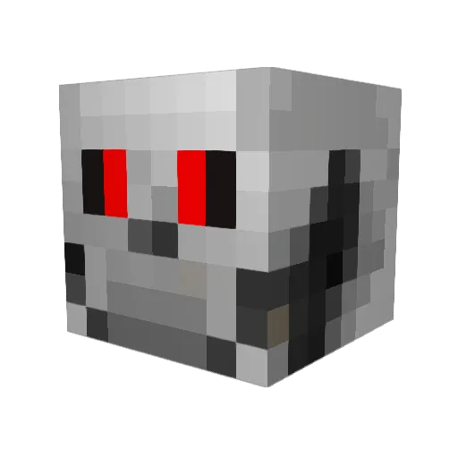 The_Bomber05 Minecraft avatar head, 3D render