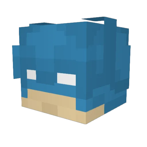 The_Bungler69 Minecraft avatar head, 3D render