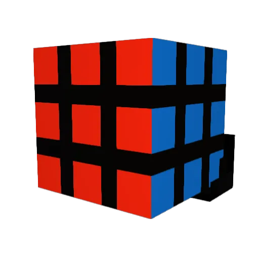 The_CFOP Minecraft avatar head, 3D render