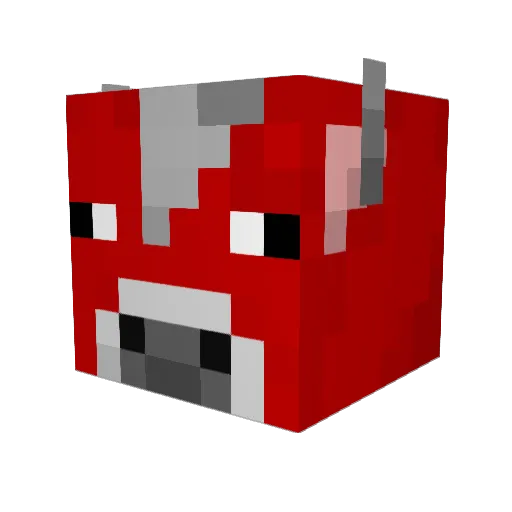 The_Caspion Minecraft avatar head, 3D render