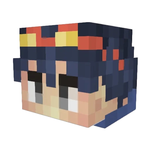 The_Charlos Minecraft avatar head, 3D render