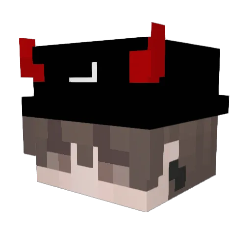 The_Charlys Minecraft avatar head, 3D render