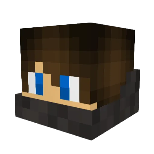 The_Co_operative Minecraft avatar head, 3D render