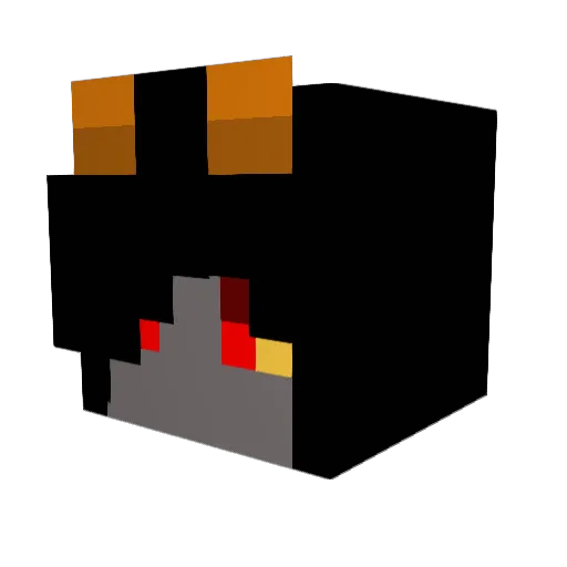 The_Collector06 Minecraft avatar head, 3D render