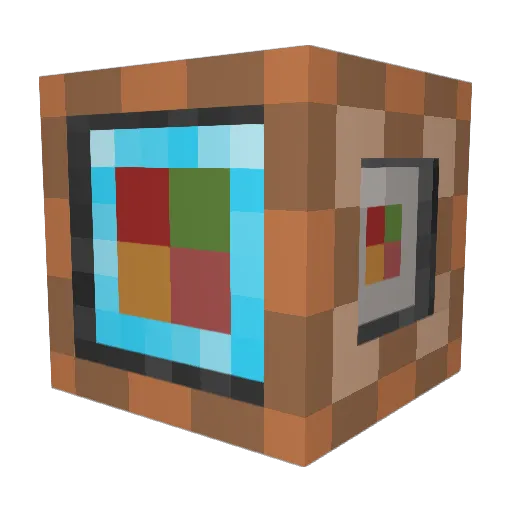 The_Commanderr Minecraft avatar head, 3D render