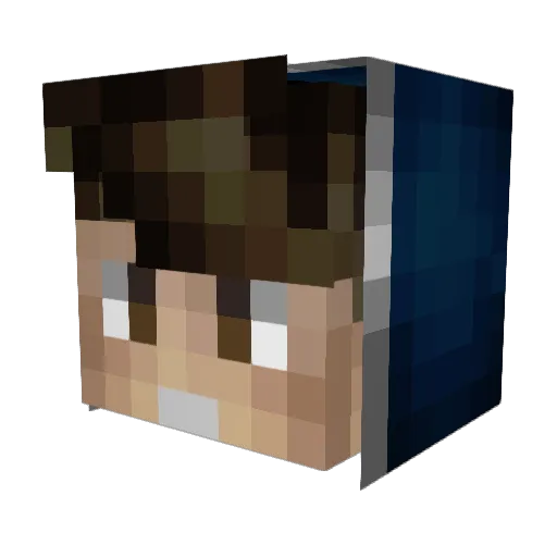 The_Creator01 Minecraft avatar head, 3D render