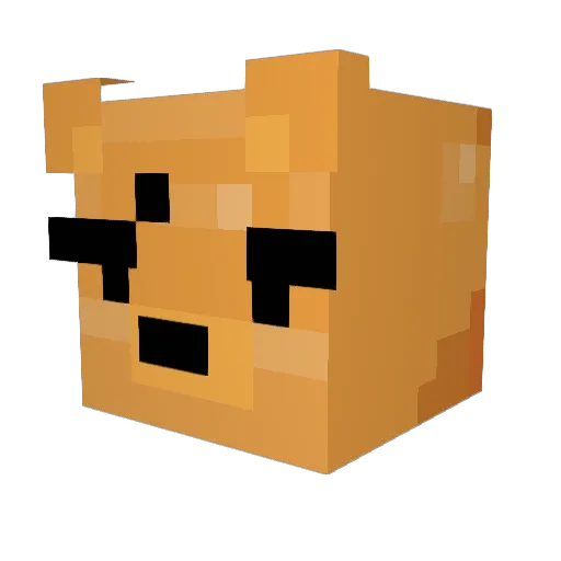 The_Cryo_Maniac Minecraft avatar head, 3D render