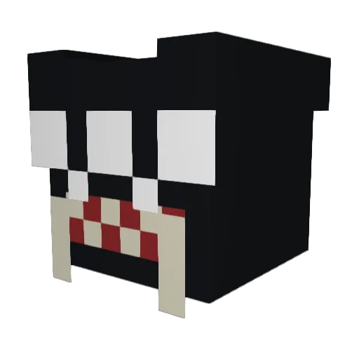 The_Dad_Master Minecraft avatar head, 3D render