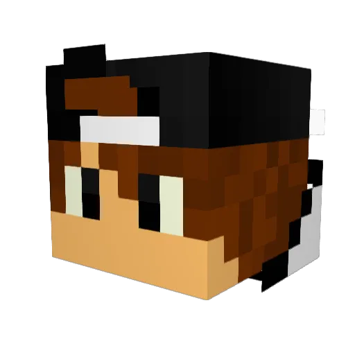 The_DeathSkill Minecraft avatar head, 3D render