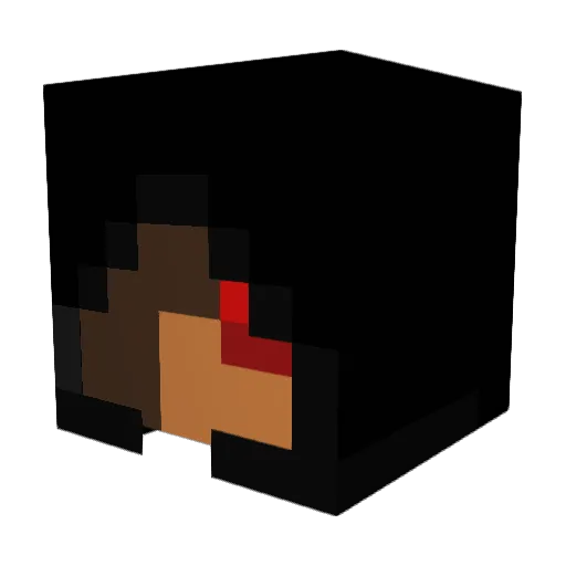 The_Death_Devil Minecraft avatar head, 3D render