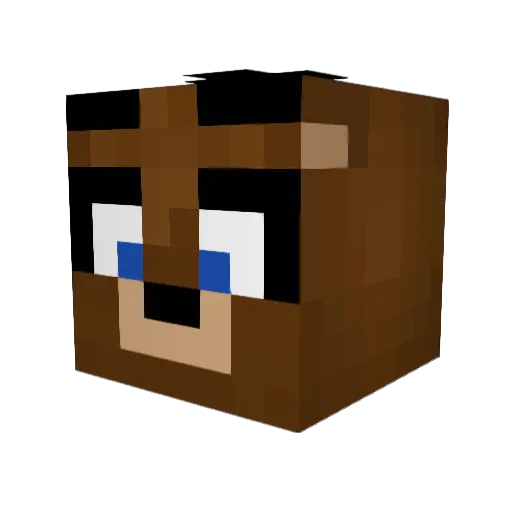 The_Demolisher12 Minecraft avatar head, 3D render